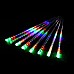 led meteor shower rain lights 50cm