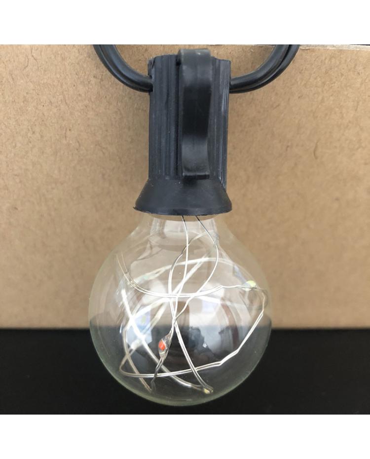 Copper Wire G40 LED Patio String Light