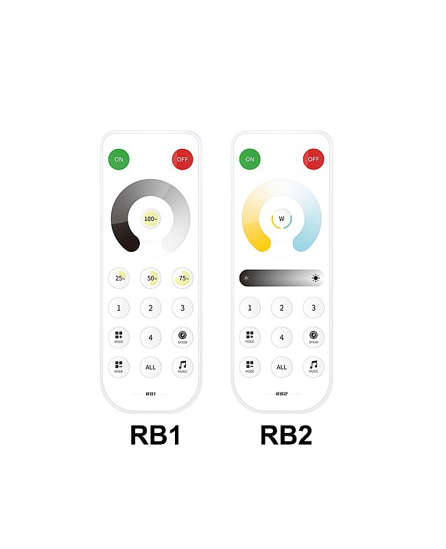 RB1 RB2 2.4G Remote Controls
