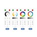 RB1 RB2 RB3 RB4 2.4F RF Remote Controls