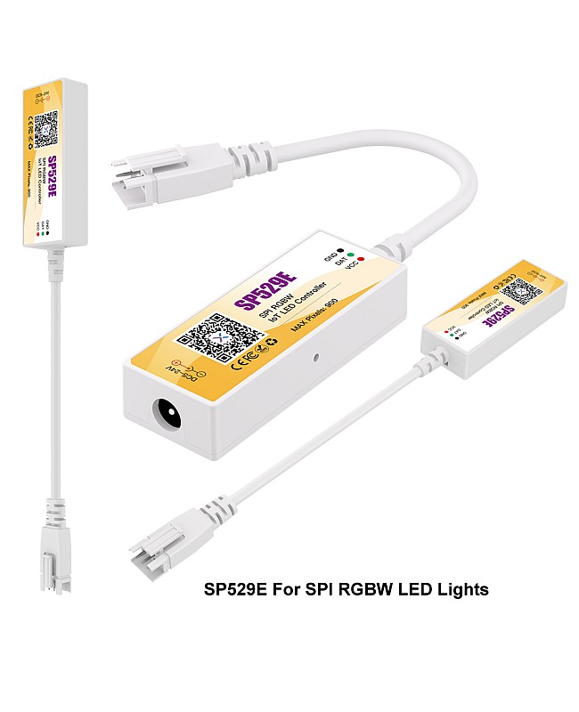 SP529E For RGBW programmable tape lighting