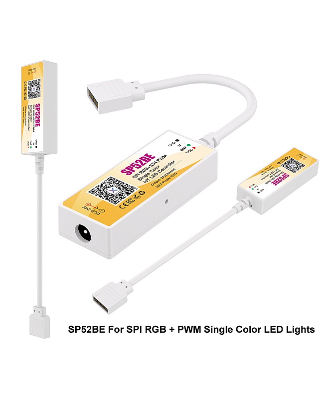SP52BE For SPI RGB+single color LED strips