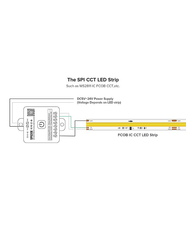 Music SPI Light Controller