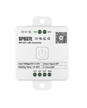 SPI LED Controller For CCT LED Strips With ICs