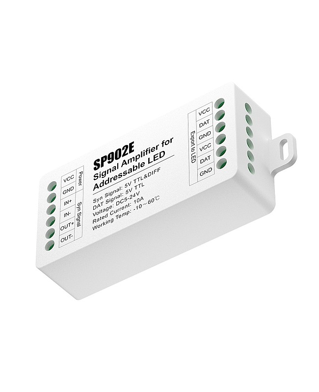 WS2812B Programmable LED Strips Signal Amplifier