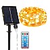 solar string lights for Christmas