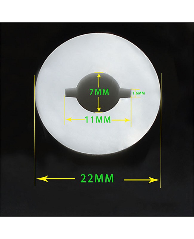 The dimension of 360 LED diffuser tubes