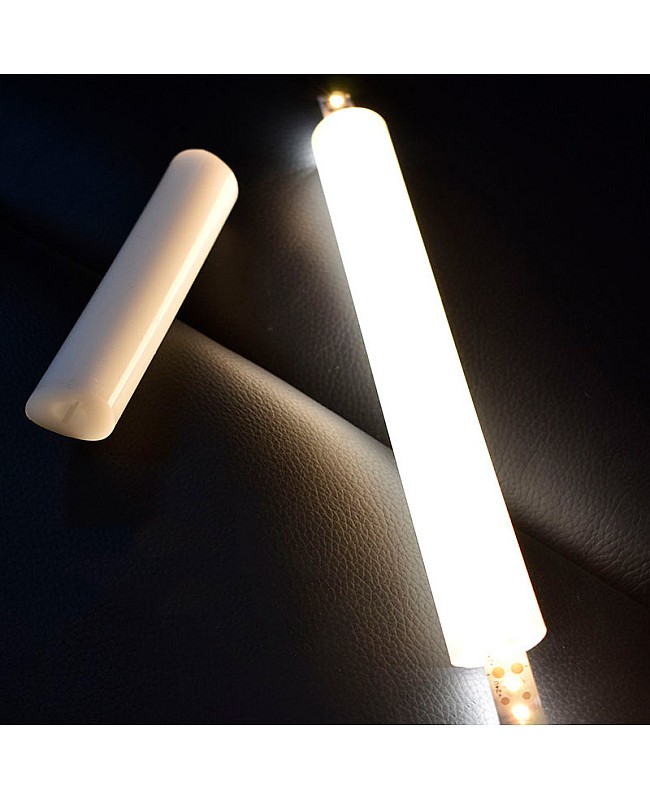 LED tube flexible with 360 degree uniform lighting