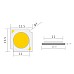 18W High Power COB LED Chip
