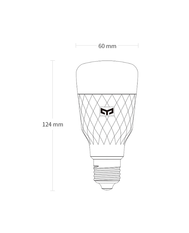 E27 yeelight led light bulb