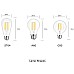 Gledopto Filament Lampshapes