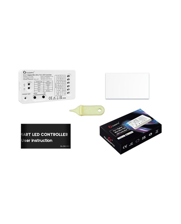 lærebog Rendezvous klart 5-In-1 Ultra Mini Zigbee Gledopto Controller For Single Color/CCT/RGB/RGBW/ RGB+CCT