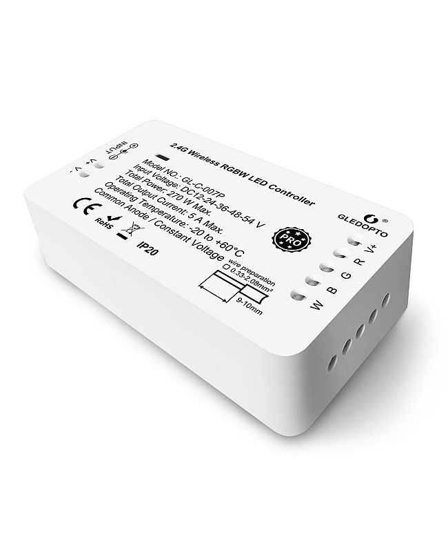 gledopto rgbw controller