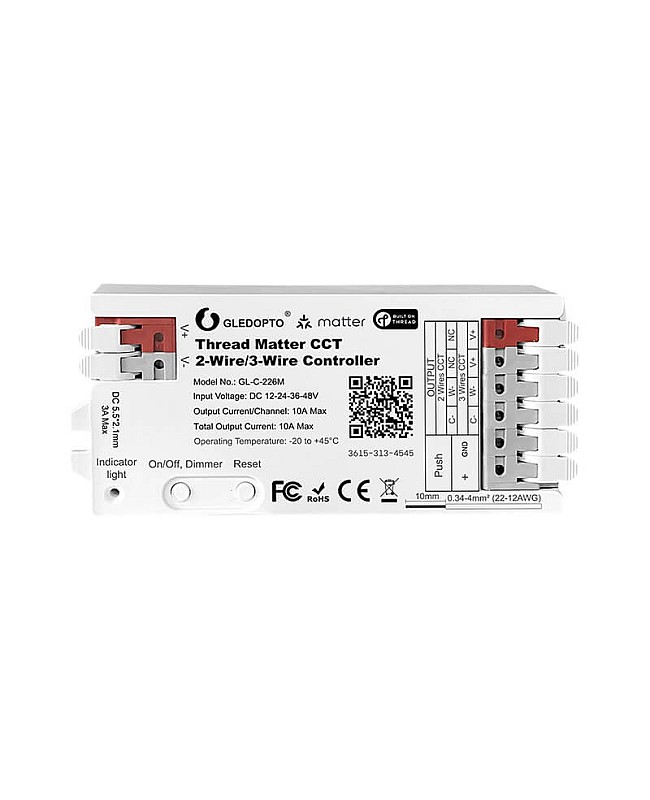 Matter over thread 2-wire CCT LED controller
