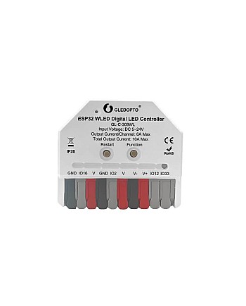 Best mini ESP WLED controllers for digital LED strips