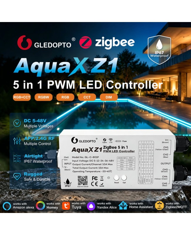 12v waterproof PWM LED controller