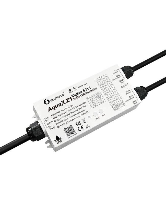 24V waterproof LED strip controller