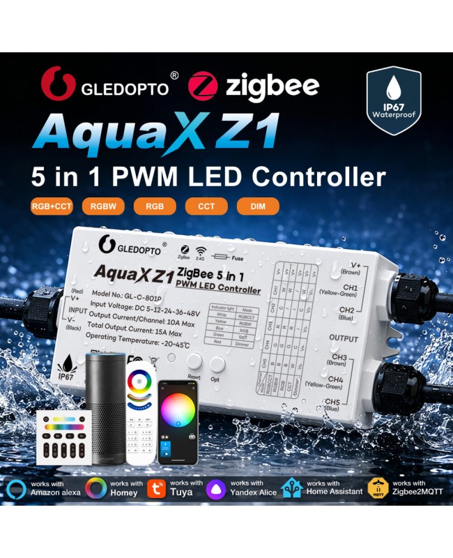 5V waterproof LED controller