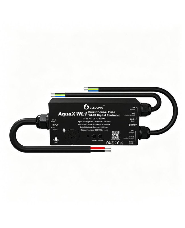 Gledopto IP67 waterproof WLED LED controller