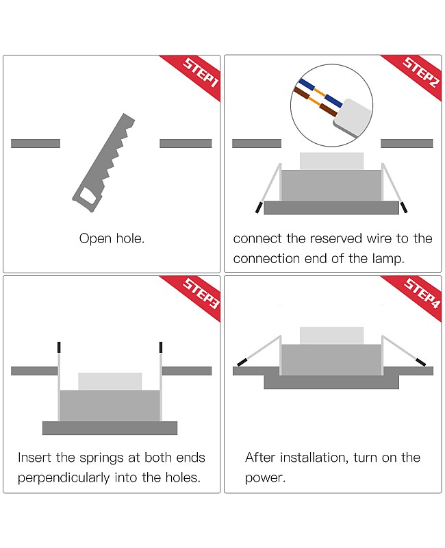 zigbee down light 12w