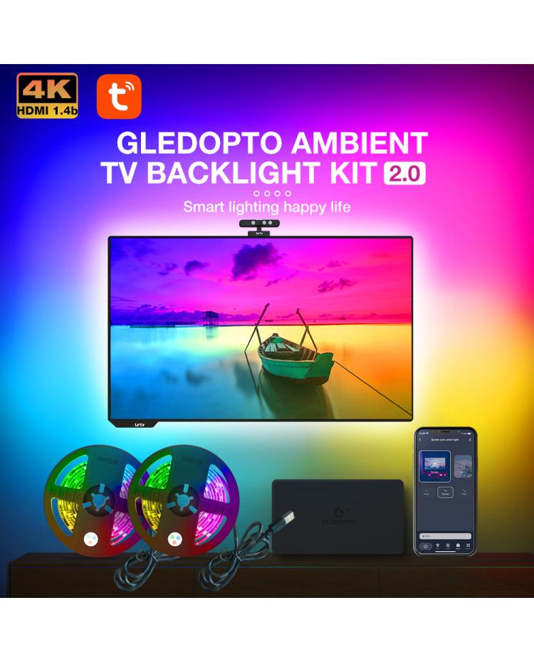GLEDOPTO Sync Strip Kit 3.0 RGB Addressable TV Backlight Strip