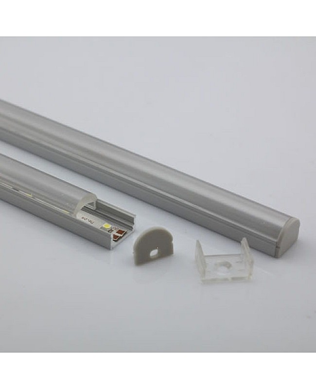 Slim LED profiles with 60 degree lens