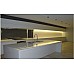 Kitchen cabinet LED light channels