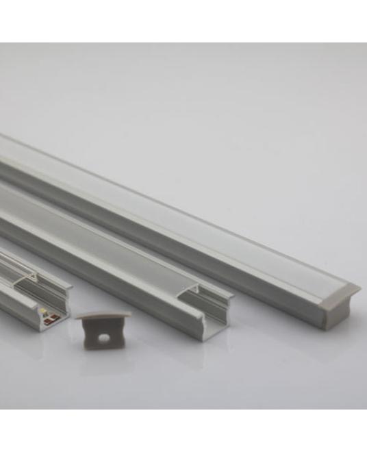 15MM Recessed LED Stripe Profiles For Wardrobe Lighting