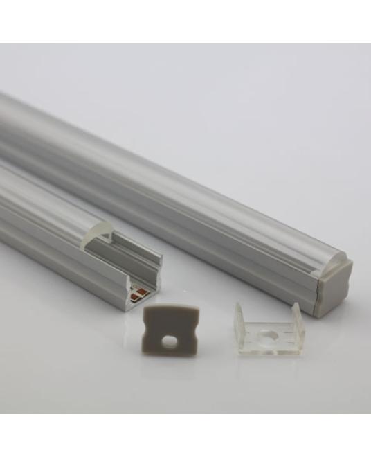 Aluminium LED Strip Profiles With 30 Degree Lens