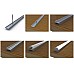 The installation steps of surface mounted LED channel U shape aluminum