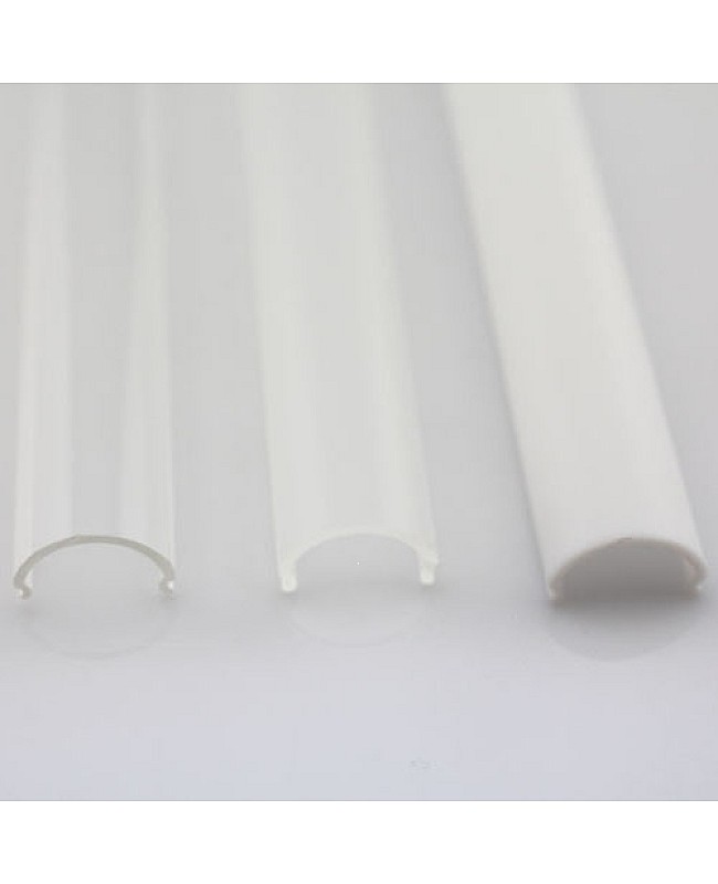 PMMA and PC diffusers are selectable for shelf lighting LED aluminum channel