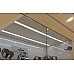 Shallow depth 12.8mm LED strip channels with surface clips