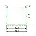 Recessed LED Aluminium Channel