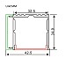LED Aluminium Profile For Ceiling