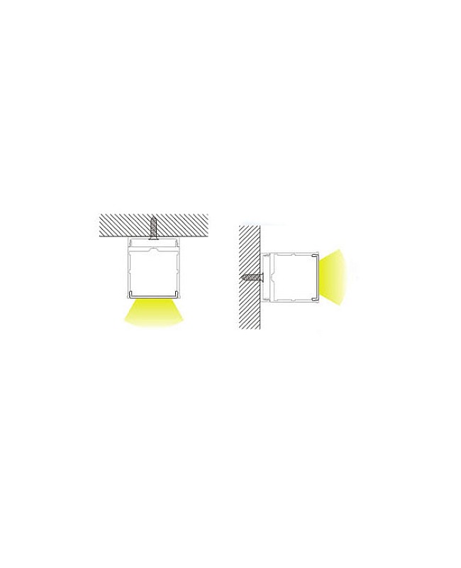 led strip light mounting channel