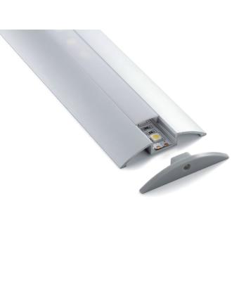 Flat LED Tape Aluminium Profile For Under Cabinet LED Lighting