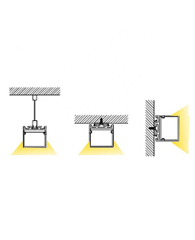 Aluminum Strip Light Channel
