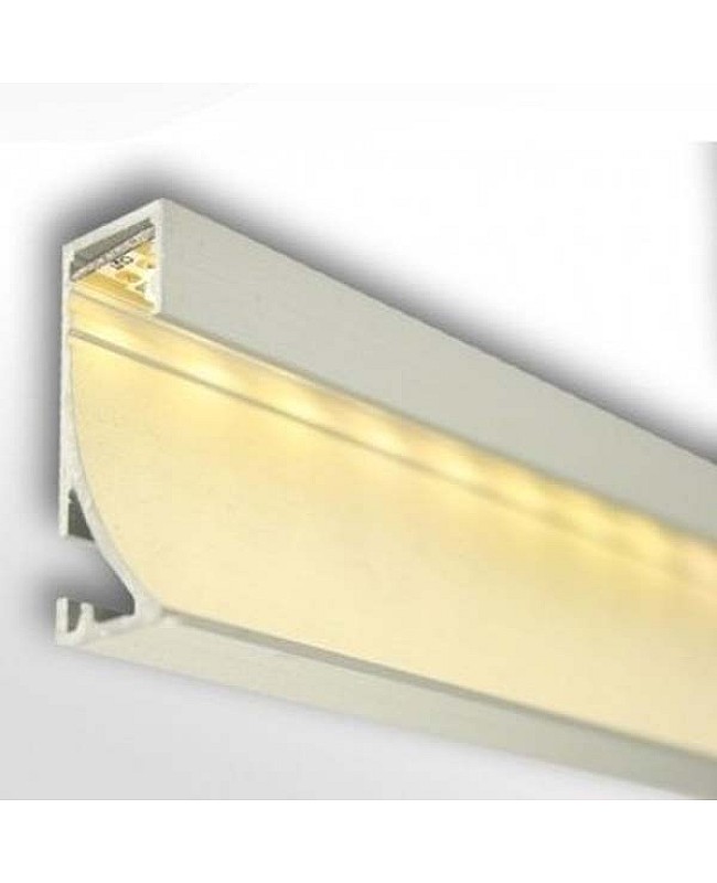 Indirect lighting aluminum LED channels