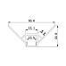 Trimless LED Drywall Profile Size