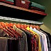 Round LED aluminium profiles for wardrobe lighting