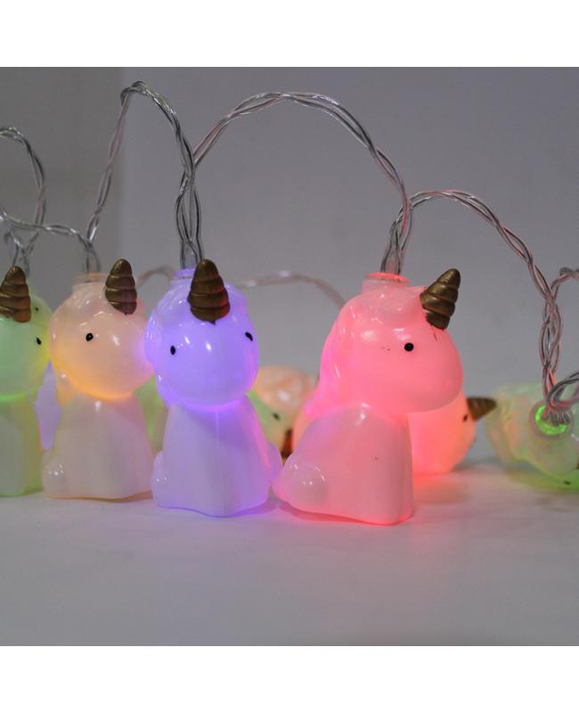 Unicorn LED String Lights For Bedroom