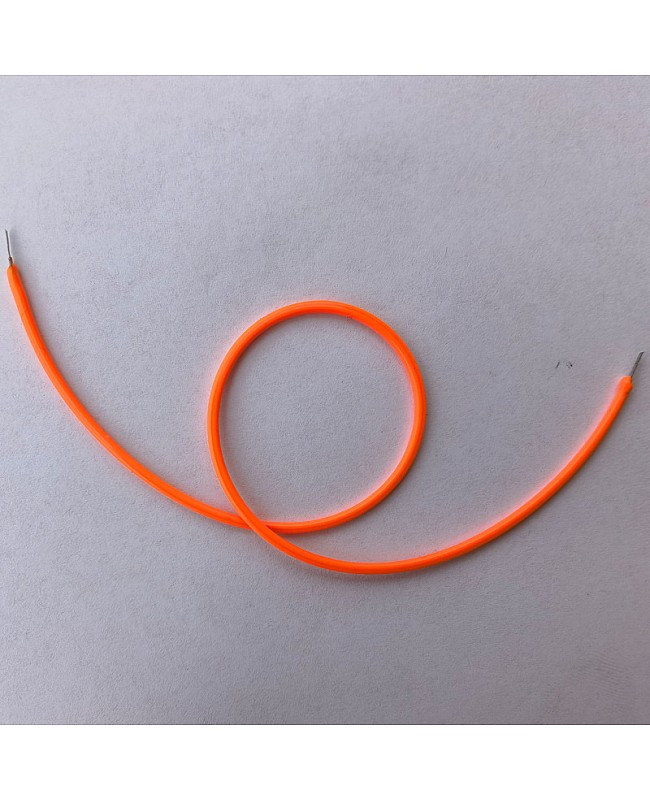 Orange flex filament LED