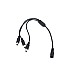 1 to 4 dc light connector