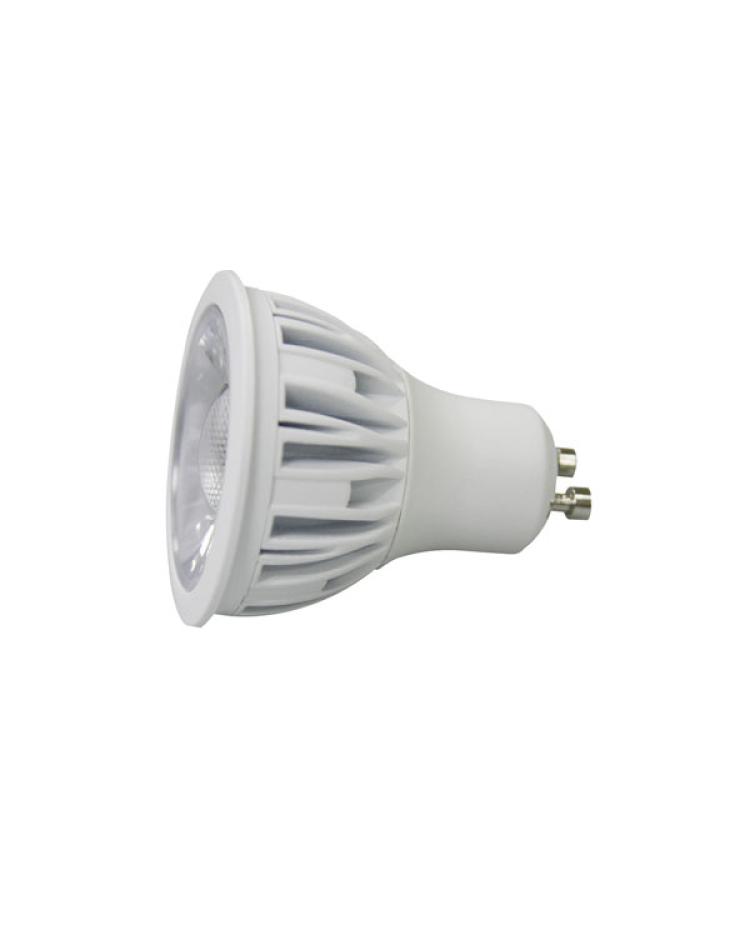 Ampoule LED GU10 5W COB Aluminium .
