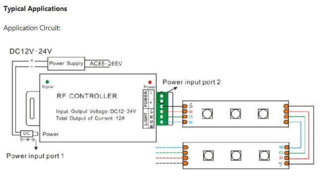 24Keys IR RGB LED Light Controller