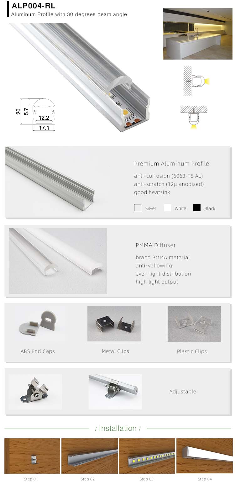 Aluminium LED Strip Profile