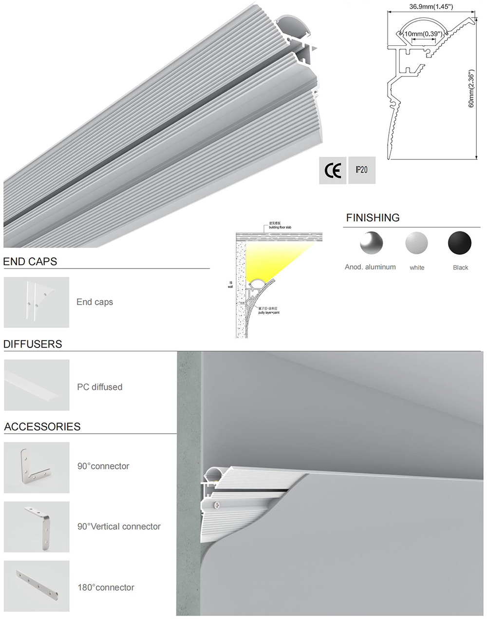 LED Strip Cove Lighting Bedroom