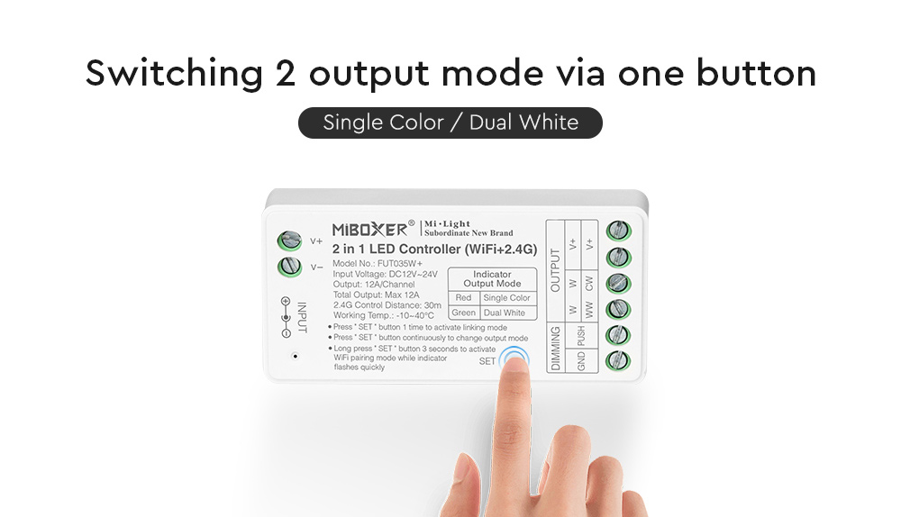 Micromodulo dimmer Wifi senza neutro