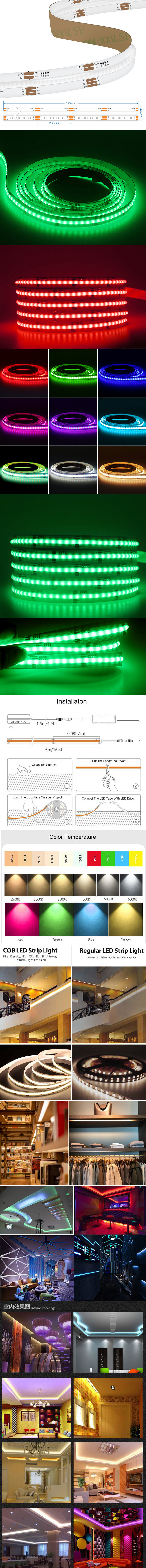 COB RGBW LED Strip