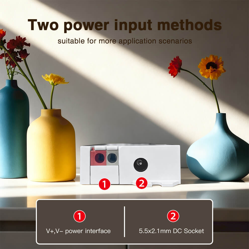 Two power input methods